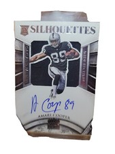 🎁⭐🤠🎁2015 CROWN ROYALE AMARI COOPER SILHOUETTES RPA 47/199 COWBOYS XMAS 🎁🎁🎁