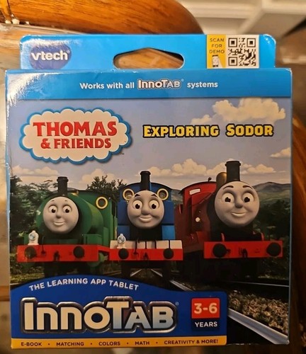 New Vtech INNOTAB Thomas & Friends 'Exploring Sodor' Trains Software Game 2012