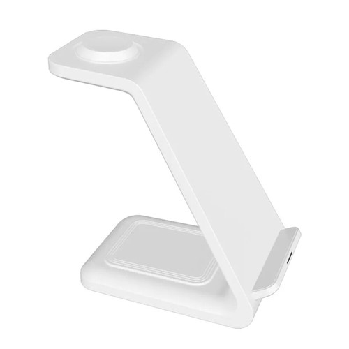 Wireless Charger 3 in 1 Charging Station For Apple Watch Air Pods iPhone 15 14 X - Photo 20 sur 23