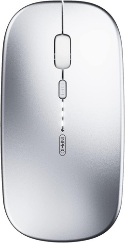 INPHIC Bluetooth Mouse, Tri-mode Slim Silent Rechargeable Bluetooth Wireless - Picture 2 of 2