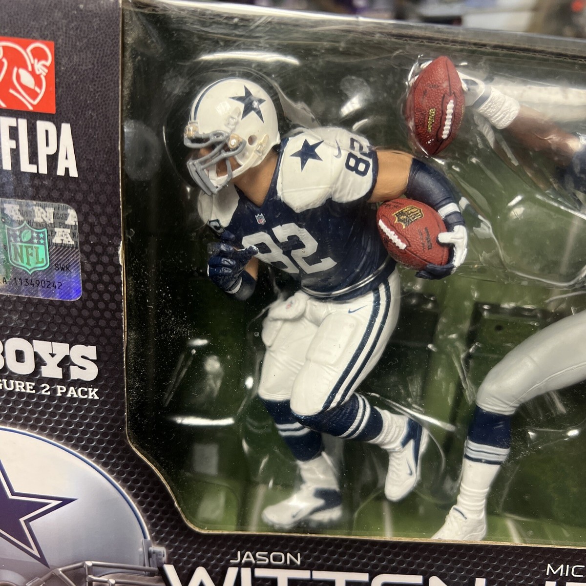 Jason Witten & Michael Irvin 6” Figure 2pk Set Mcfarlane Toys NFL