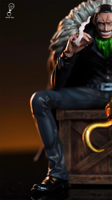 One Piece Sir Crocodile Brain Hole Studio Resin Statue