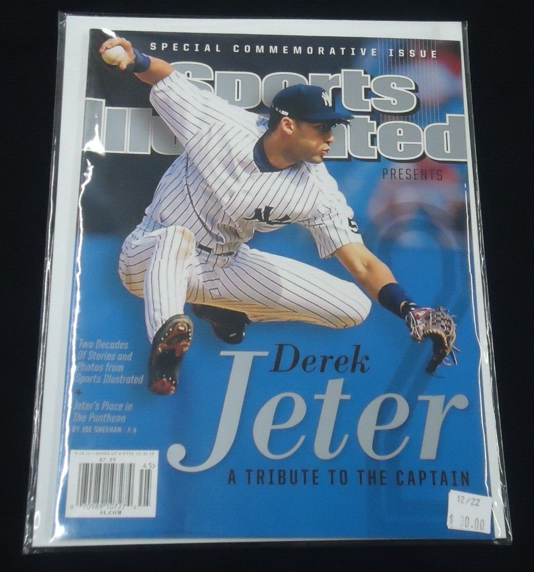 DEREK JETER 2014 Retirement Commemorative Sports Illustrated Magazine ...