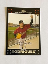 2007 TOPPS WANDY RODRIGUEZ #486 PITCHER HOUSTON ASTROS BASEBALL CARD