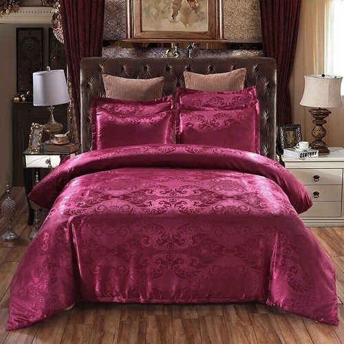 Weave Duvet Cover Bed Euro Bedding Set 240x220 Quilt For Double Home Pillowcases - Picture 18 of 20