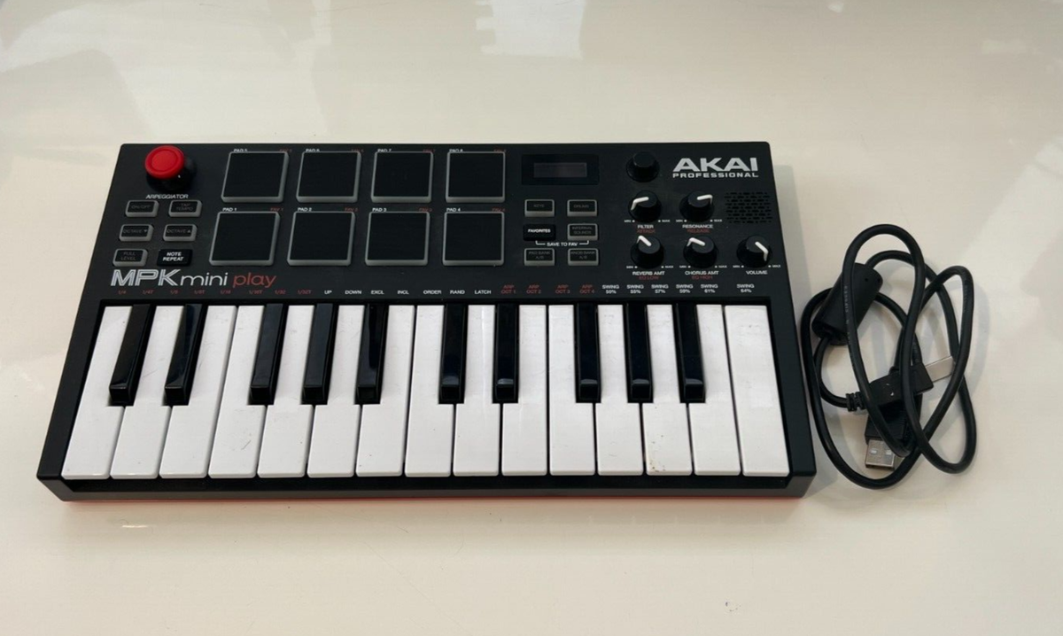 Akai Professional MPK Mini Play 25-key Portable Keyboard and