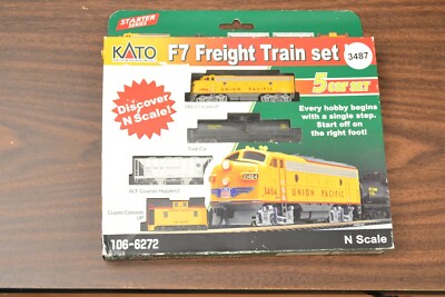 kato f7 freight train set