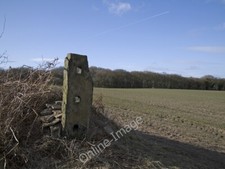 Foto 6x4 poste de piedra Skelmersdale Una cerca de piedra o poste de puerta cerca de Ashurst c2010