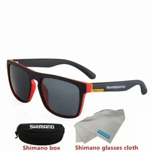 2 in 1Shimano Sunglasses Polarized Men Fishing Spectacles Driving Cycling Sport - Picture 18 of 18