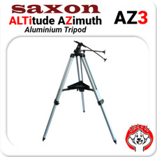 Saxon AZ3 Alt Azimuth ALT/AZ Mount with Aluminium Tripod  Slow Motion  Adaptor