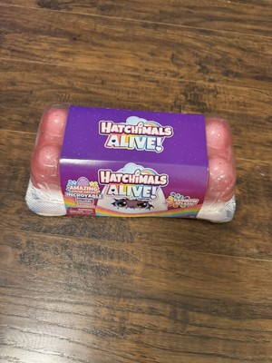 Hatchimals Alive! Rainbow Splash Egg Carton 5 Eggs 10 Accessories