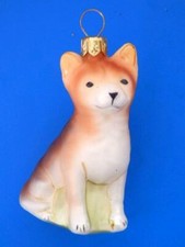 CHIHUAHUA DOG EUROPEAN BLOWN GLASS CHRISTMAS TREE ORNAMENT DECORATION HUND