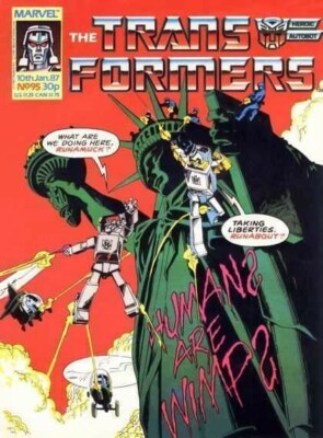 Transformers UK #95 (FN) `87