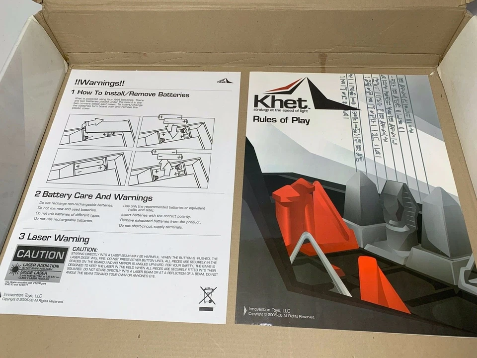 Khet Strategy At The Speed Of Light The Laser Game Mensa Select - Image 4 of 4