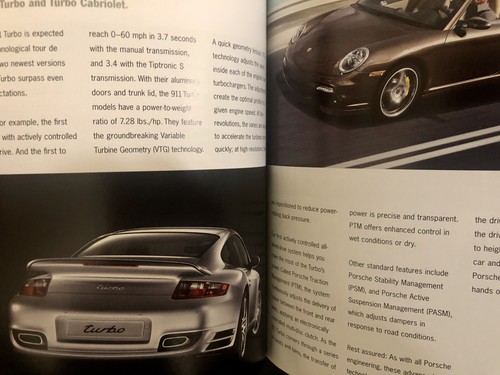 Porsche 2007 The Porsche Models sales booklet - Picture 5 of 7