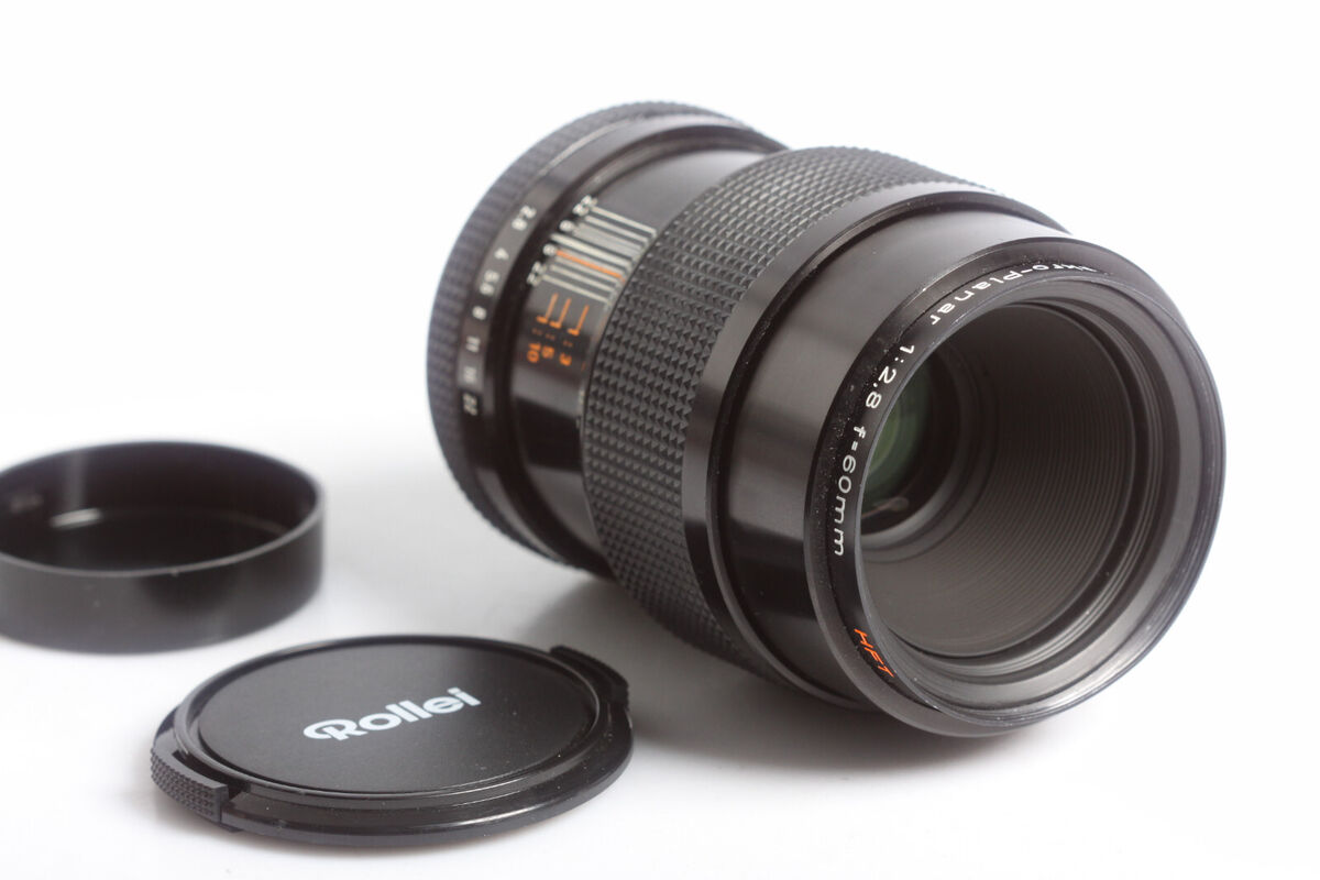 Rollei QBM Carl Zeiss MAKRO PLANAR 2,8/60 HFT 60mm 2.8 Lens Rollei QBM Carl Zeiss MAKRO PLANAR 2,8/60 HFT 60mm 2.8 Lens
