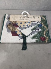 Decor Decorative Table Runner Christmas Design Tapestry 72" Long