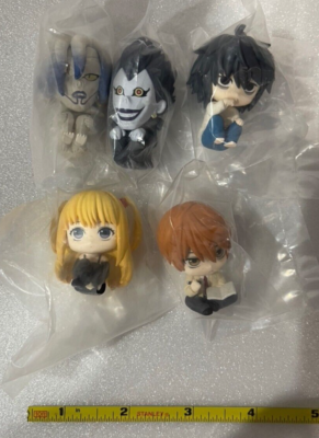 Death Note Machibouke Capsule Toy Figure Complete Set BANDAI