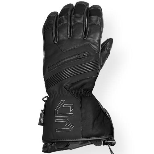 Choko Men's Snowmobile Ultra Leather Gloves Black L XL 2XL 3XL 4XL