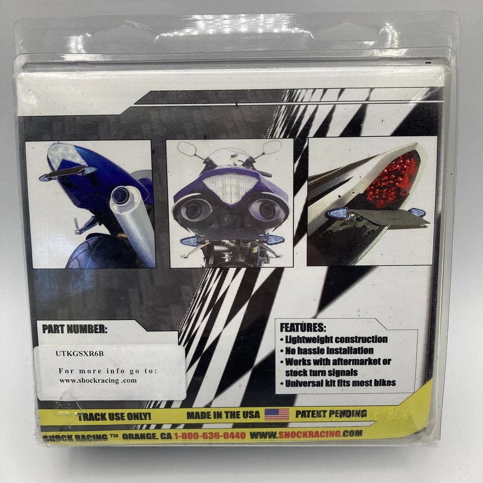 Kit guardabarros Shock Racing Suzuki GSXR 600/700 Foto 2 de 2