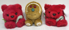 Puffkins SPICE and JANGLES Christmas Plush 4 LOT Limited Editions 1999 Swibco