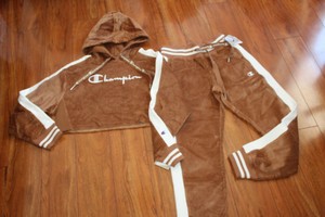 orange champion sweatsuit