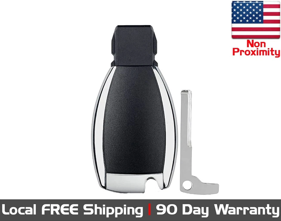 2x Llavero Mando a Distancia de Repuesto Nuevo para Vehículo Mercedes Selecto (Leer Descripción) Foto 2 de 4