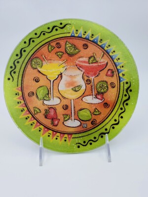 Centrum South of the Border Glass Trivet, 7 3/4 inches