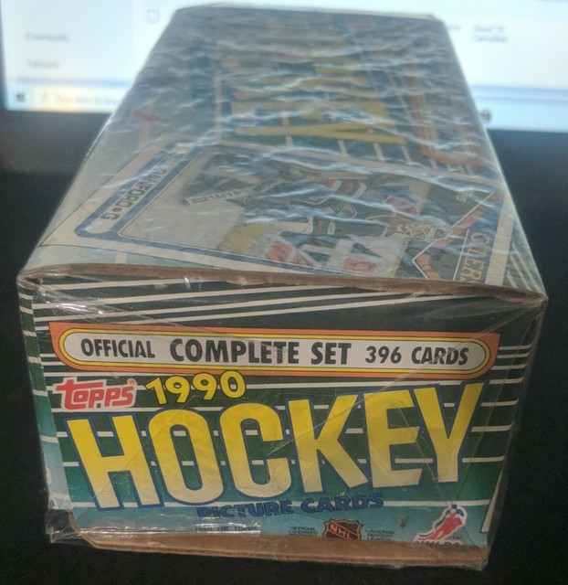 1990 Topps Hockey Official Complete Set 396 Cards Factory For Sale 1990 Topps Hockey Official Complete Set 396 Cards Factory For Sale