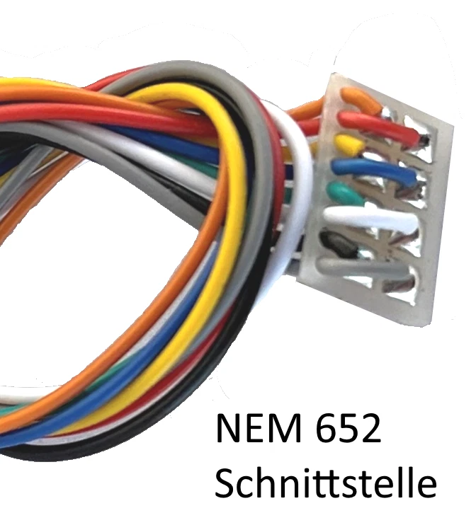 NEU: Appel Lokdecoder Version 2025 DCC/MM 8-pol. NEM652 Stecker für H0, TT, N - Bild 3 von 3
