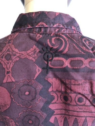 Dress Shirt Woman Desigual Ref 19SWVWX7 100% Lyocell Size 36 Red Color New - Picture 6 of 8