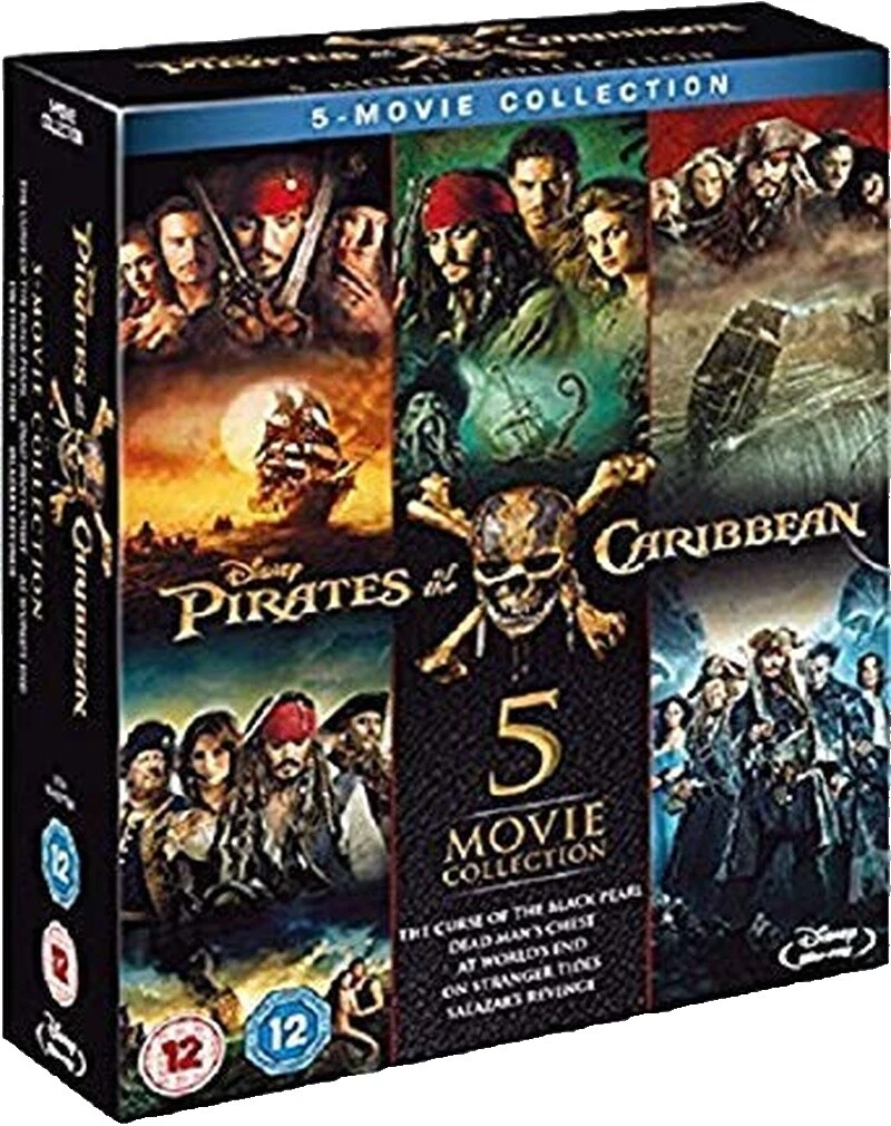 Pirates of the Caribbean VHS Tapes