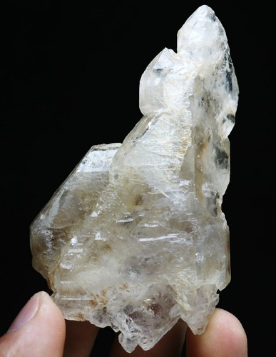 NATURAL Unique Skeletal Elestial QUARTZ Crystal Point Mineral Specimen - Picture 3 of 11