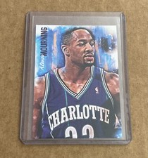 🏀 (1/1) ALONZO MOURNING - hornets 🏀 ACEO Fine Art Card - RARE SP !!
