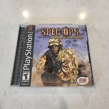 Spec Ops Airborne Commando PS1 PlayStation 1 - Complete CIB