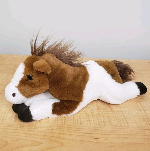 FAO Schwarz Plush Horse 14" Adopt A Pets Brown White 2020 Soft
