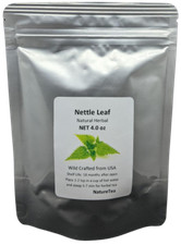 Nettle Leaf - Urtica dioica Loose Leaf C/S from 100 Nature, Wild Crafted