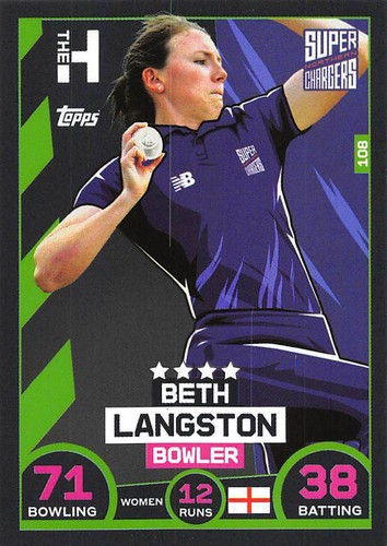 Topps CRICKET ATTAX 2021 - THE CIEN - Elige tu jugador de equipo #1 a #226 - Imagen 94 de 195