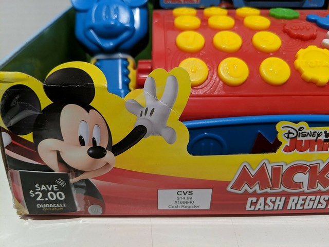 Disney Junior Mickey Mouse Clubhouse Cash Register Toy New for sale online