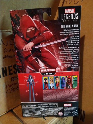 MARVEL LEGENDS THE HAND NINJA 6" ACTION FIGURE STILT-MAN SERIES BAF BUILD - Picture 4 of 5