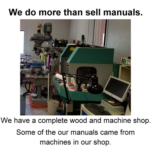 Victor 1630, 1640, 1660, 2040, 2060, 2080, 20100, 20120 Metal Lathes Manual 1273 - Picture 4 of 10