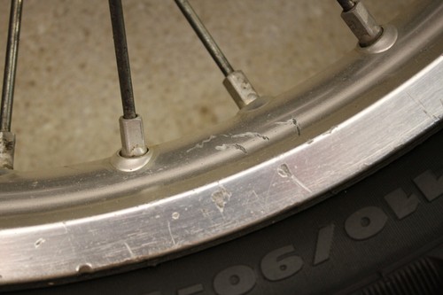 2004 Honda CR250R D.I.D Rear Rim Wheel Hub Rim 3713 - Picture 7 of 23
