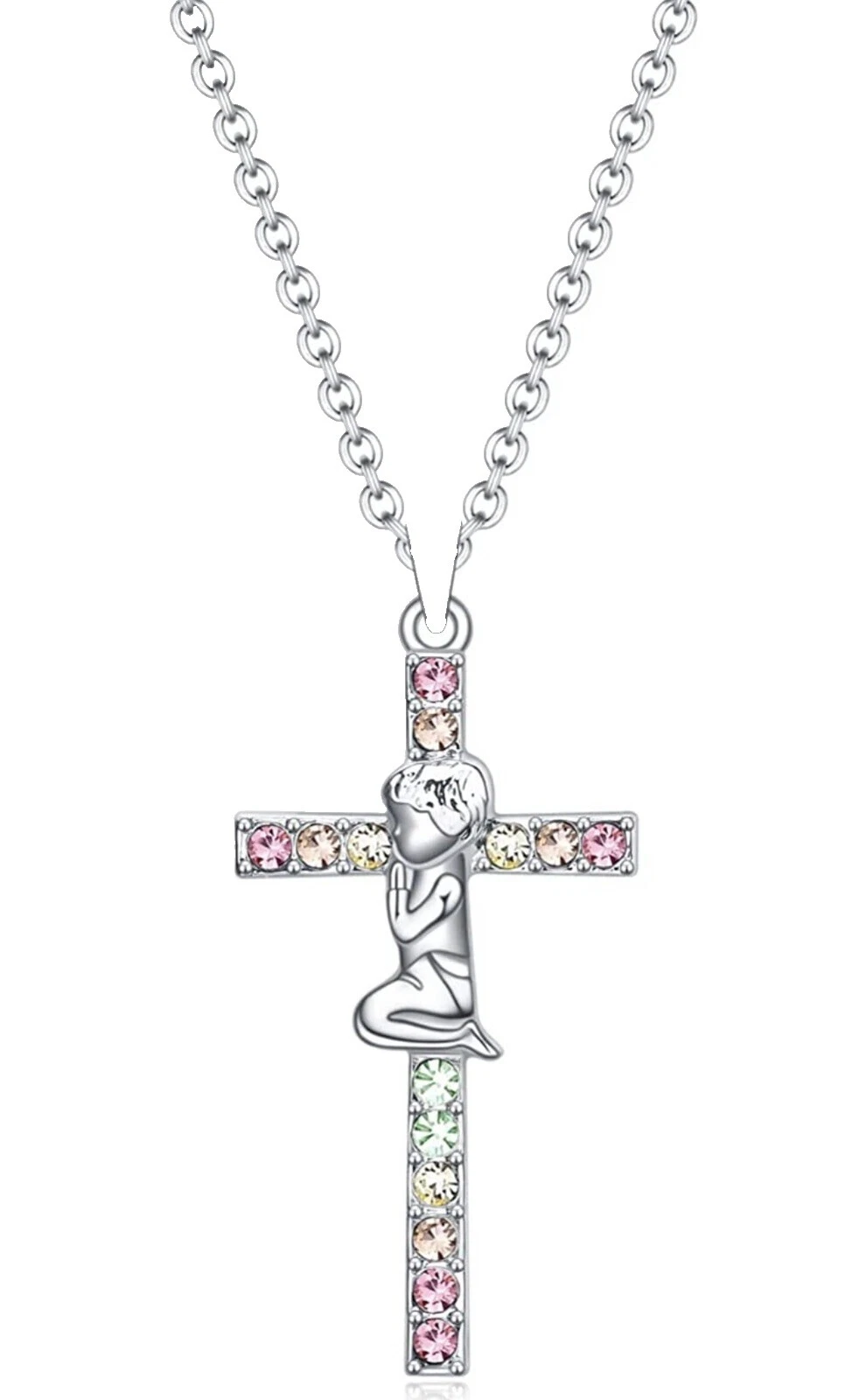 Silver Plated Religious Fashion Necklaces & Pendants