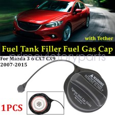 For Mazda 3 6 Cx7 Cx9 2007-2015 New Fuel Tank Filler Fuel Gas Cap With Tether