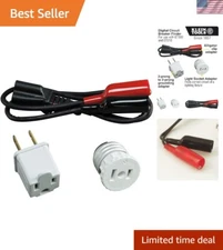 Enhanced Circuit Breaker Finder Kit: Light Socket and Alligator Clip Adapters