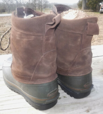 Donner Mountain Mens Waterproof Hunting Boots No Liner (read  display picture 1