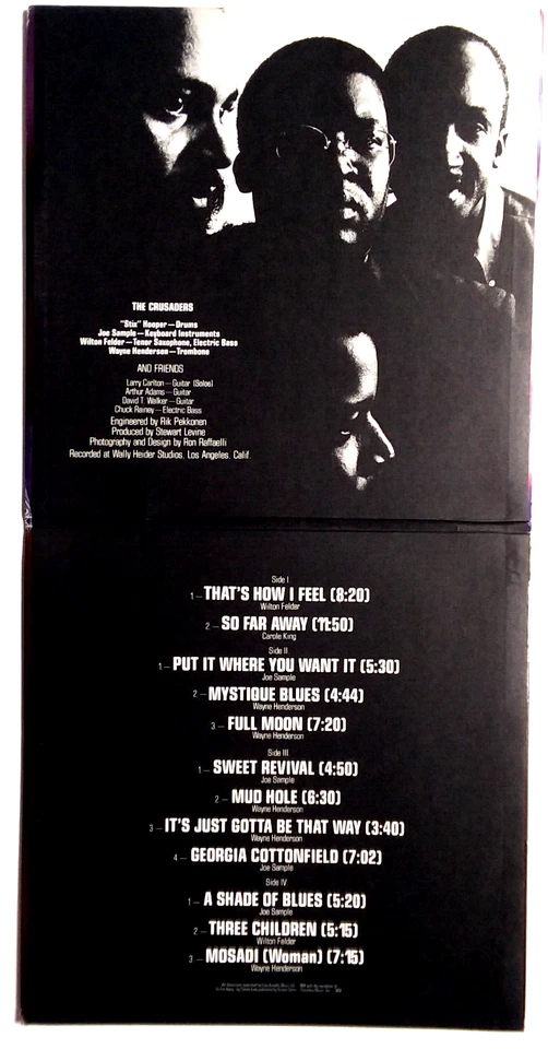 THE CRUSADERS - Crusaders 1 - Vinyl 2xLP Blue Thumb Records ‎BTS 6001 Jazz Funk Foto 3 de 4