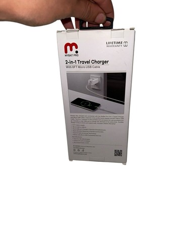 MYBAT PRO - TRAVEL ADAPTER WITH FAST CHARGING USB-C CABLE (6FT) BRAND NEW - Picture 7 of 12