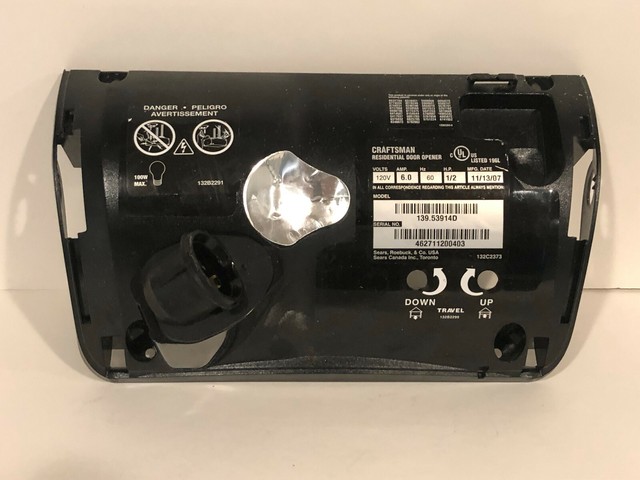139 53989 Craftsman Garage Door Opener Logic Board Light Socket