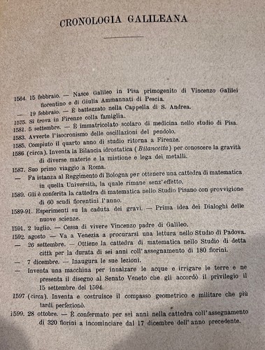 Carteggio Galileiano inedito Giuseppe Campori Modena 1881 - Picture 12 of 14
